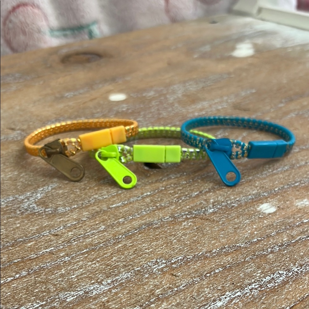 Colorful Zipper Bracelets